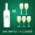 Menage a Trois Limelight Pinot Grigio California White Wine 750 ml Perspective: top