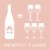 Menage a Trois Rose Wine Perspective: top