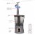 Air Innovations 2.15 Gal. Tank Ultrasonic Cool Mist Digital Humidifier, Platinum Perspective: top