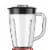 Brentwood 12 Speed Plastic Jar Blender - Red Perspective: top