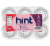 Hint® Cherry Flavored Bottled Water Perspective: top