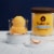 Talenti Sorbetto Alphonso Mango, a Non-Dairy Ice Cream Alternative with Non-GMO Ingredients, 1 Pint Perspective: top