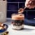 Talenti Layers Vanilla Fudge Cookie Gelato Pint Perspective: top