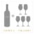 Gott Reserve Cabernet Sauvignon California Red Wine Perspective: top