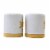 Primitives By Kathy Winter Salt And Pepper Shaker Set 2.75in, Seasoning Snowflake Perspective: top