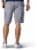 Lee Men's Extreme Motion Swope Shorts - Silver Perspective: top