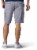 Lee Men's Extreme Motion Swope Shorts - Silver Perspective: top