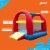 Banzai Cool Canopy Bouncer Outdoor Inflatable Slide/Shaded Backyard Bounce House Perspective: top