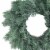Northlight Traditional Frosted Green Pine Decorative Christmas Wreath - 12 - Unlit Perspective: top