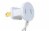 Northlight 50 Orange LED Wide Angle Christmas Lights - 16.25 ft White Wire Perspective: top
