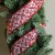 Northlight Red and White Snowflake Christmas Wired Craft Ribbon 2.5 x 10 Yards Perspective: top