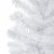 Northlight 24 White Balsam Pine Mini Artificial Christmas Tree - Unlit Perspective: top
