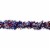 Northlight 25' Americana 6-Ply Wide Cut Tinsel Garland - Unlit Perspective: top