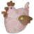 Northlight 8 Pink and Brown Floral Easter Country Hen Spring Figure Perspective: top