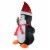 Northlight LED Lighted Inflatable Penguin Outdoor Christmas Decoration - 4' Perspective: top