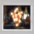 Northlight 12  Lighted Holographic Ghost Halloween Window Silhouette Decoration Perspective: top
