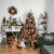Northlight 33911999 60 in. Hanging Red Berries Artificial Christmas Spray Perspective: top