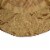 Northlight 72 Gold Quilted Christmas Tree Skirt with Iridescent Sequins Perspective: top