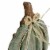 Northlight 12 Green Weathered Fall Harvest Wooden Pumpkin Table Decoration Perspective: top