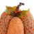 Northlight 10.5 Orange Autumn Harvest Thanksgiving Tall Pumpkin Perspective: top