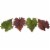 Northlight Set of 10 Pumpkin, Pine Cone, Berry and Leaves Fall Harvest Decor Set Perspective: top