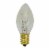 Northlight Set of 4 Clear C7 Transparent Christmas Replacement Bulbs - 2 Perspective: top