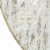 Northlight 48 Cream and Gold Wood Grain Pattern and Faux Fur Christmas Tree Skirt Perspective: top