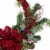 Northlight Red and Black Buffalo Plaid and Berry Artificial Christmas Wreath - 24-Inch, Unlit Perspective: top