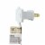 Northlight 25 Count Pink LED C9 Christmas Lights, 16 ft White Wire Perspective: top