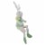 Northlight 24 White and Green Boy Bunny Rabbit Easter and Spring Table Top Figure Perspective: top
