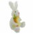 Northlight Plush Easter Bunny Rabbit with Carrot Spring Decoration - 14 Perspective: top