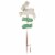 Northlight 25.5 Easter Egg Hunt and Bunny Trail Outdoor Metal Spring Yard Stake Perspective: top