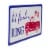 Northlight 12 Metal Patriotic Let Freedom RING Sign with a Flag Wall Decor Perspective: top
