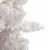 Northlight 6.5' Pre-Lit Medium Flocked Norway Pine Artificial Christmas Tree, Warm White LED Perspective: top