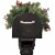Northlight 36  Pre-lit Decorated Pine Cone and Berries Artificial Christmas Mailbox Swag Perspective: top