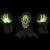 Northlight 8 Spooky Town LED Lighted Grim Reaper with Sound Outdoor Halloween Decoration Perspective: top