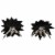 Northlight 7 Skeleton Hands Halloween Window Decoration Perspective: top
