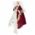 Northlight 14  Burgundy Angel with Lighted Candle Christmas Tree Topper Perspective: top