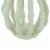 Northlight 6.25 LED Lighted Skeleton Pumpkin Halloween Decoration - Battery Operated Perspective: top