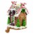 Northlight 5.75 Gingerbread House Christmas Stockin Holder Perspective: top