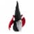 Northlight 17 Black and Red Halloween Boy Gnome with Bat Wings Perspective: top