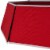 Northlight 26 Red Burlap with Reindeer Hexagonal Christmas Tree Collar Perspective: top