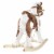 Rocking Horse Plush Animal on Wooden Rockers - Clydesdale Perspective: top