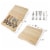 Classic Cuisine 8.6 x 8.25 in. Cheese Board Set with Stainless Steel Tools Perspective: top