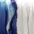Fluffy Plush Throw Blanket 50 x 60 Inch- Ocean Dolphin Print Lightweight Hypoallergenic Bed Perspective: top