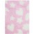 Cutie Pie Bear Plush Baby Blanket Set - Pink Perspective: top