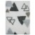chick pea Plush Fox Baby Blanket & Buddy Set - Grey Perspective: top