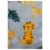 Cutie Pie Tiger Plush Baby Blanket Set Perspective: top