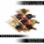 Bamboo 8 Bottle Wine Rack-Space Saving Tabletop Free Standing Wine Bottle Holder for Kitchen Perspective: top