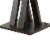Contemporary Style Wooden Bar Table-Brown Perspective: top